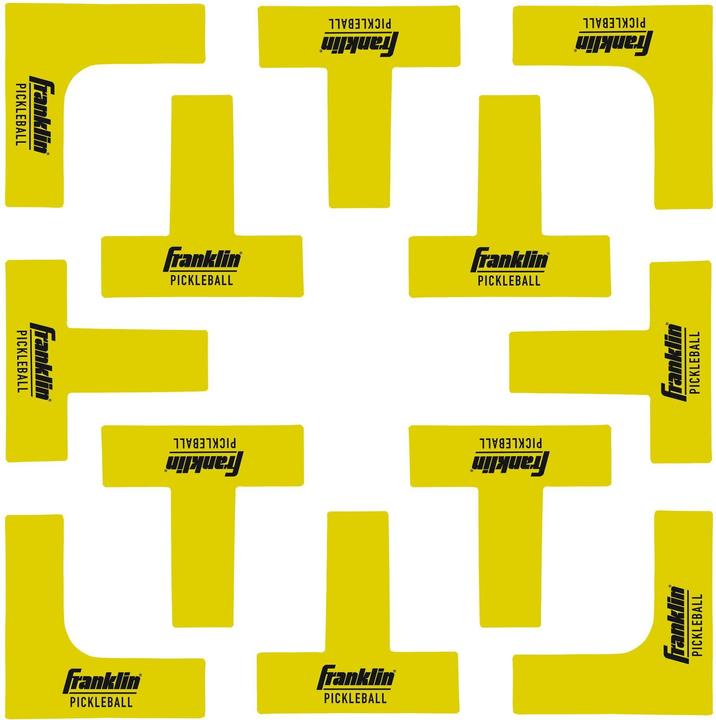 Actual product image Franklin Pickleball Court Marker Kit (Pack of 12)