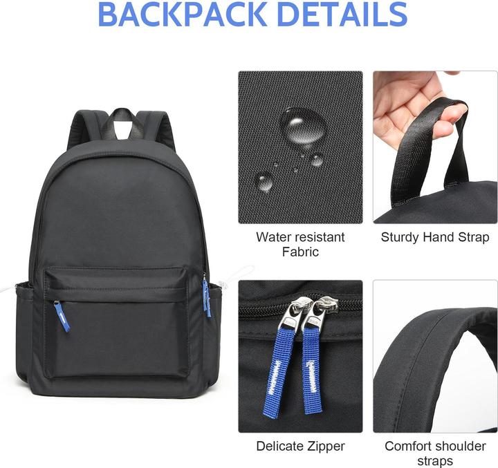 Produktbild Only-Bags.Store Rucksack Schule Teenager, Schulranzen, Daypack mit Laptopfach, wasserabweisende Schultasche (24 l)