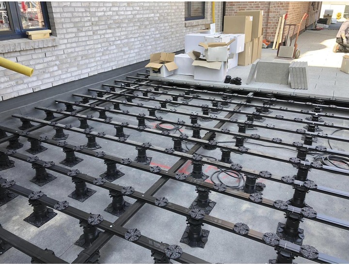 Produktbild Karle und Rubner Terrassenlager verstellbar 65 - 155 mm (1 x)