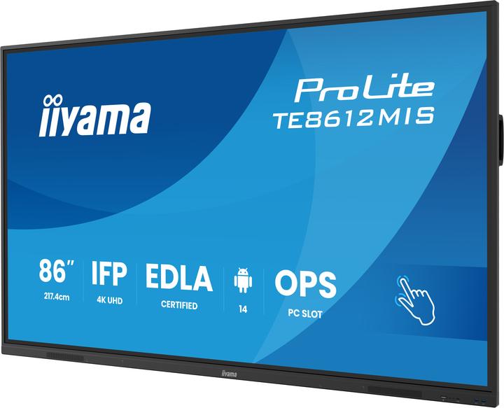 Image du produit iiyama 86" iiWare13E, Android 14, EDLA/non-EDL (3840 x 2160 pixels, 85.60")