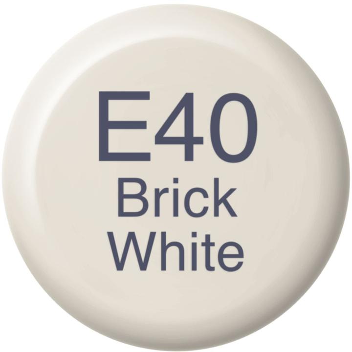 E40 - Brick White