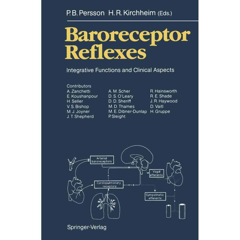 Baroreceptor Reflexes, Fachbücher von H. R. Kirchheim, P. B. Persson