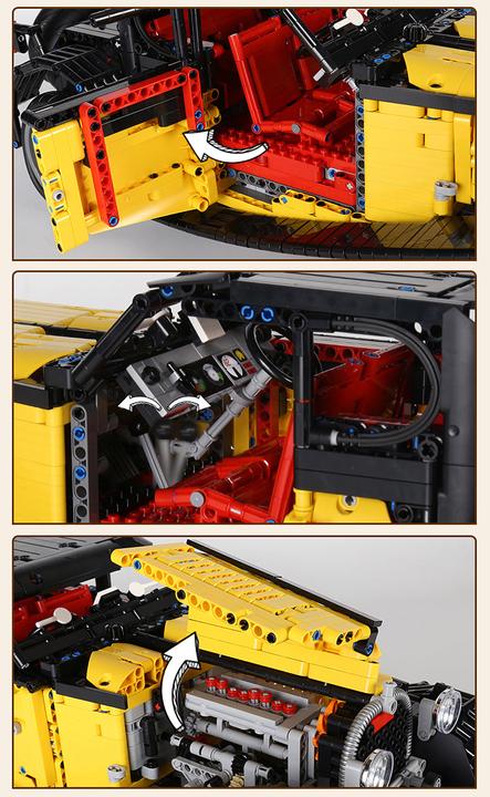 Produktbild Mould King Oldtimer "T50" - Klemmbausteine