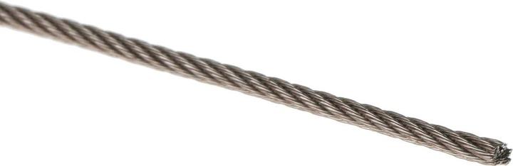 Produktbild RS PRO 1.5mm 6X7 IWRC SS MBL 0.13t 100mt Reel (100 m)