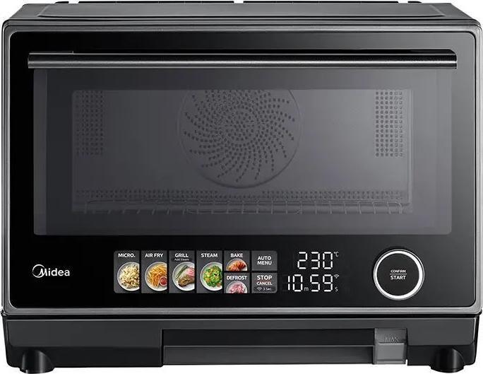 Midea Microwave Microwave oven | MSO25H | Free standing | 25 L | 1000 W | Convection | Grill | Black (25 l)