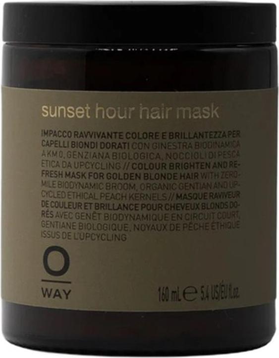 Produktbild Oway Sunset Hour Hair Mask - Erfrischende Haarfarbmaske, 160ml (160 ml)