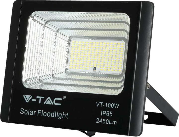 Actual product image V-TAC VT100W 35W Solar Panel LED Floodlight 6000K (2450 lm)