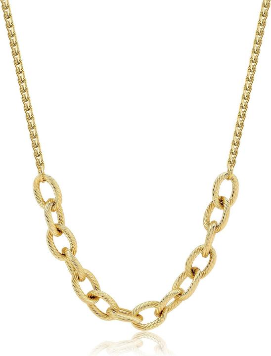 Immagine prodotto Sagapo S'Agapµ - Collana moderna in acciaio SHK62 a maglia grossa (Acciaio)