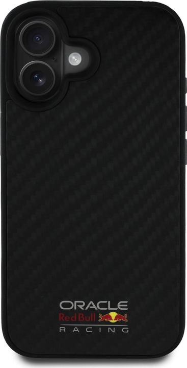 Image du produit Red Bull RBHMP16S24CFILSK iPhone 16 6.1" hardcase black Carbon Fiber Shiny Logo MagSafe (Apple iPhone 16)