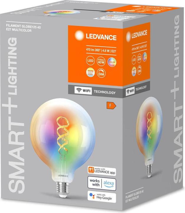 Produktbild Ledvance transparent (E27, 470 lm)