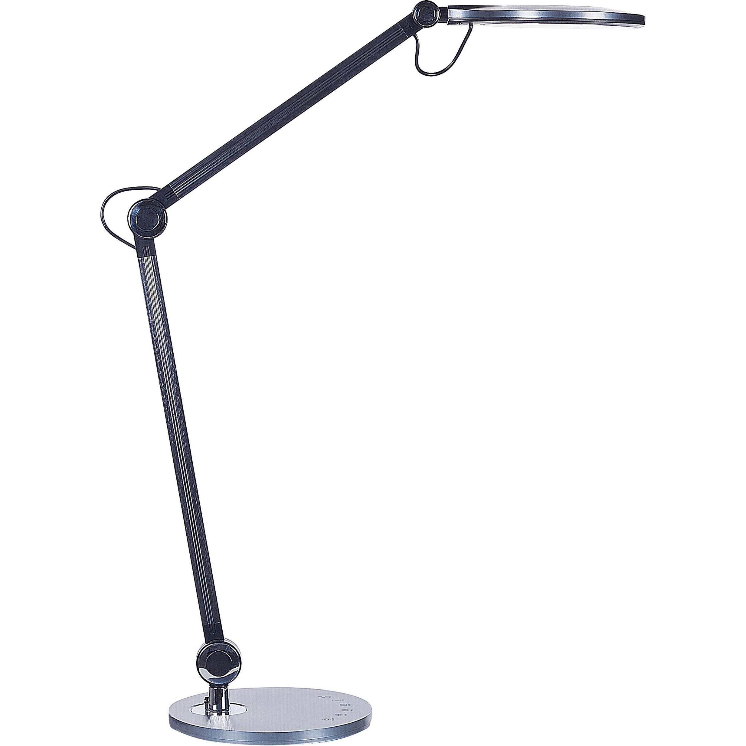 Thumbnail - Beliani, Tischlampe, Schreibtischlampe LED Metall schwarz 34 cm verstellbar ERIDANUS (570 lm)