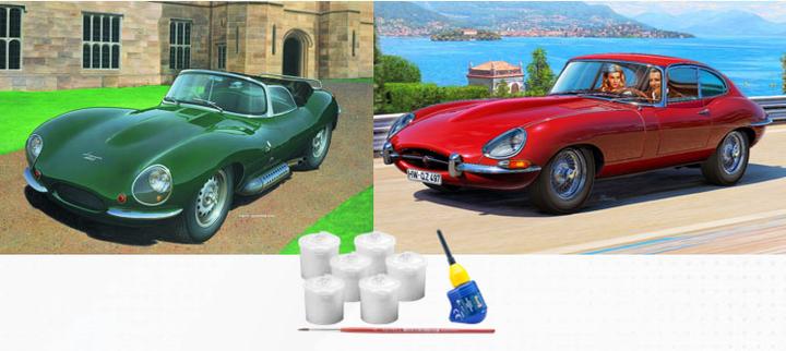 Produktbild Revell Gift Set 100 Years Jaguar