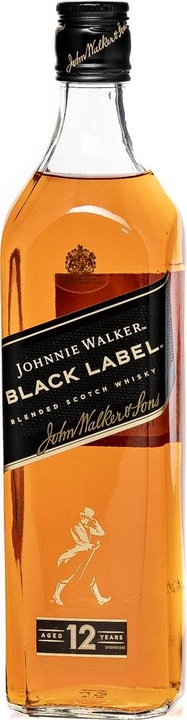 Image du produit Johnnie Walker 12 Years Black Label (Whisky mélangé, Scotch Whisky, 1 x 70 cl)