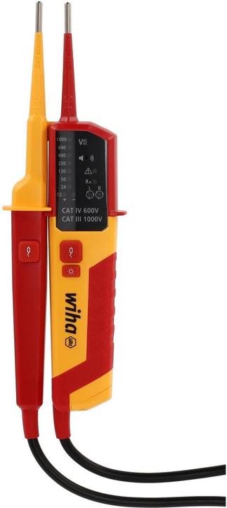 Produktbild Wiha Spannungs- und Durchgangsprüfer (CAT IV 600V, CAT III)