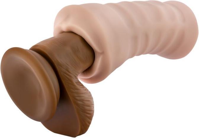 Actual product image Blush Enlust Nicole - AI Male Masturbator - Tight & Nubbed Canal Stroker with Vibrating Bullet to Am