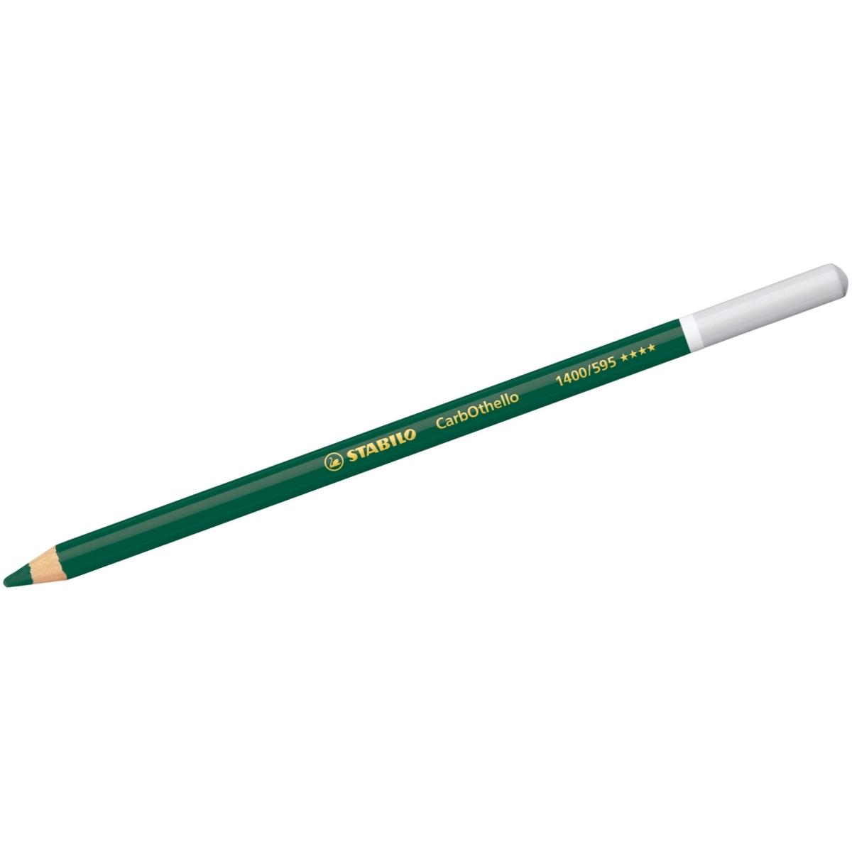 STABILO, Malstifte, Pastellkreidestift - CarbOthello - Einzelstift - zinnobergrün dunkel imit. (zinnobergrün dunkel imit...