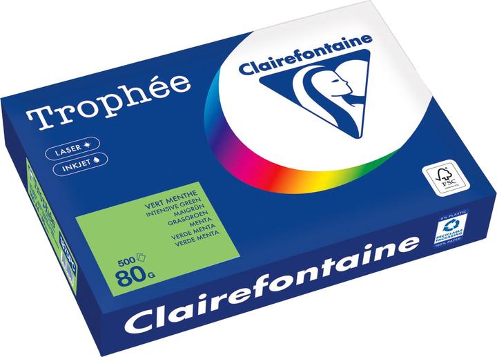 Actual product image Clairefontaine Universal paper Trophée coloured (80 g/m², 500 x, A4)