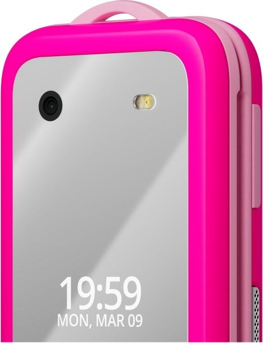 Produktbild Nokia 2.8IN INNER DISPLAY 1.77IN FRONT (0.13 GB, Pink, 2.80", 0.30 Mpx, 4G)