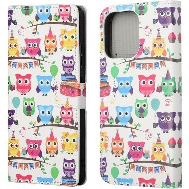 Thumbnail - MU Style Leder Bookcover Image Series (Apple iPhone 13), Smartphone Hülle, Mehrfarbig
