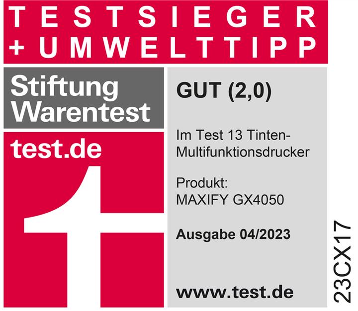 Actual product image Canon Maxify GX4050 (Ink tank, Colour)