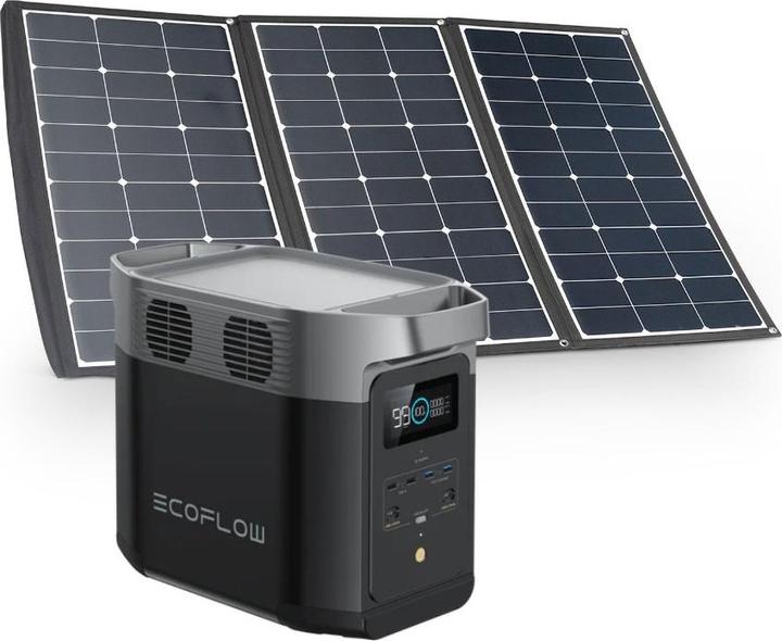 Actual product image Autosolar Delta 2 incl. 195 Watt solar case (1024 Wh, 12 kg)