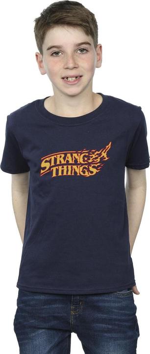 Produktbild Netflix Stranger Things Logo Breaking TShirt Jungen (152, 158)