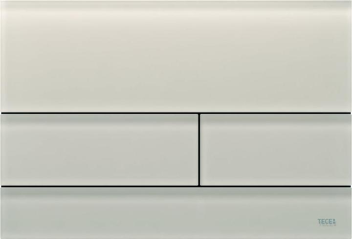 Actual product image TECE TECEsquare II WC actuation plate glass, for dual flush technology
