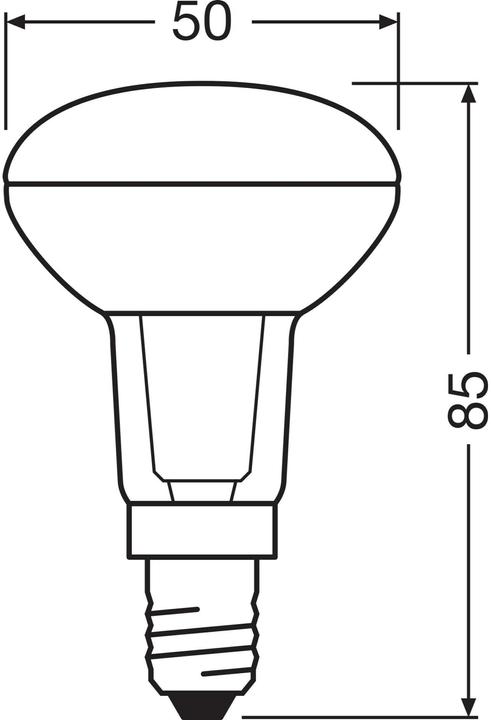 Image du produit Osram Star R50 (E14, 2.60 W, 210 lm, 1 x, F)