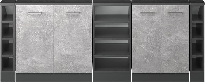 Produktbild Vicco Küchenschrank für Dachschrägen R-Line (210 x 46 x 81.60 cm)