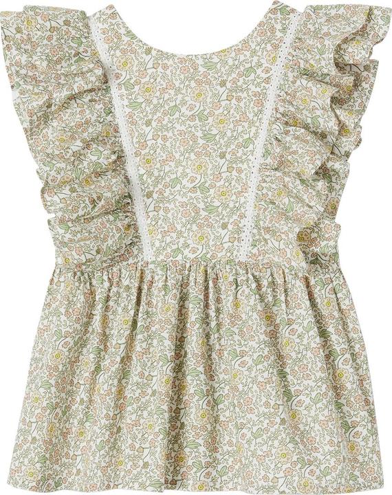 Actual product image Vertbaudet Festive girls' flounce blouse (140)