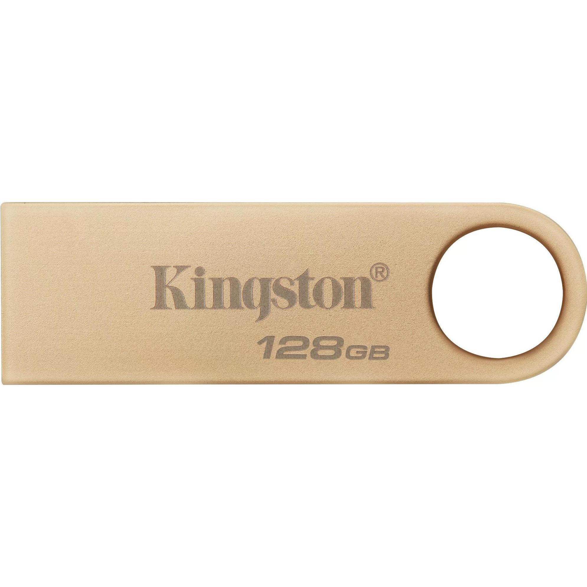 Kingston DataTraveler SE9 G3 (128 GB, USB 3.2, USB-A), USB Stick, Gold