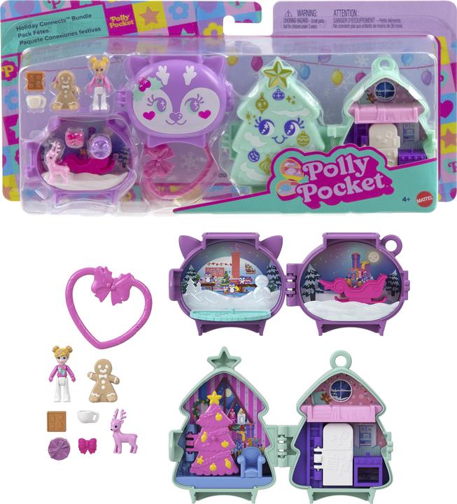 Produktbild Polly Pocket Winter Holiday Schatulle