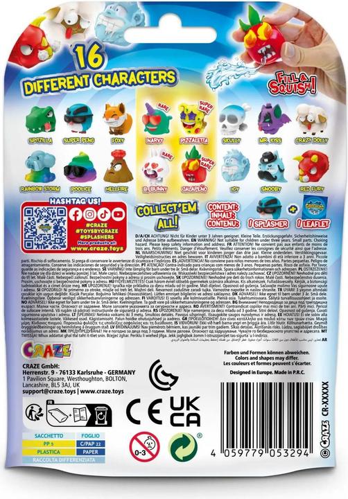 Image du produit Craze Splashers ass.