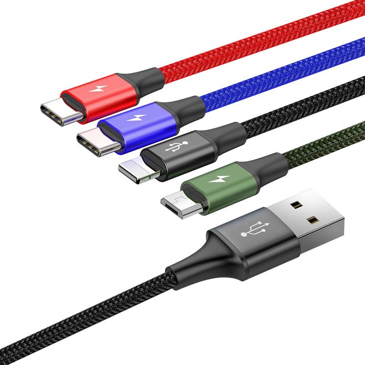 Productafbeelding Baseus 4in1 (1.20 m, USB 2.0)