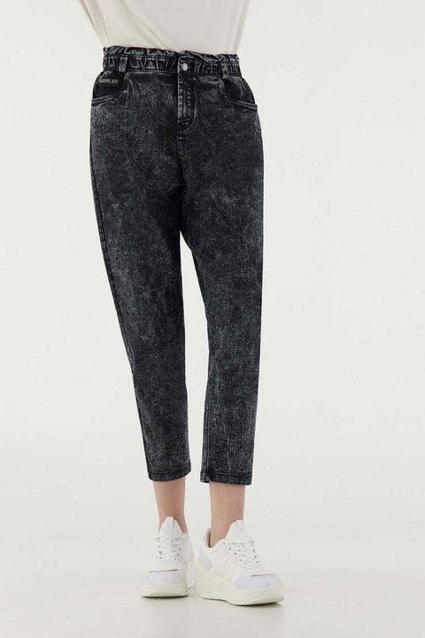 Jeans neri sbiancati