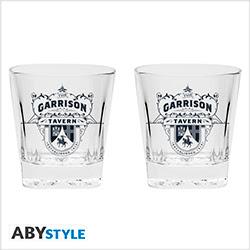 Produktbild ABYstyle Peaky Blinders Set 2 Bicchieri 320ml: Garrison