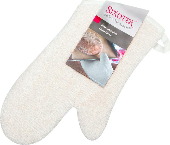 Image du produit Städter Gant de cuisine 36,5 x 21 cm Naturel (Coton, Coton éponge)