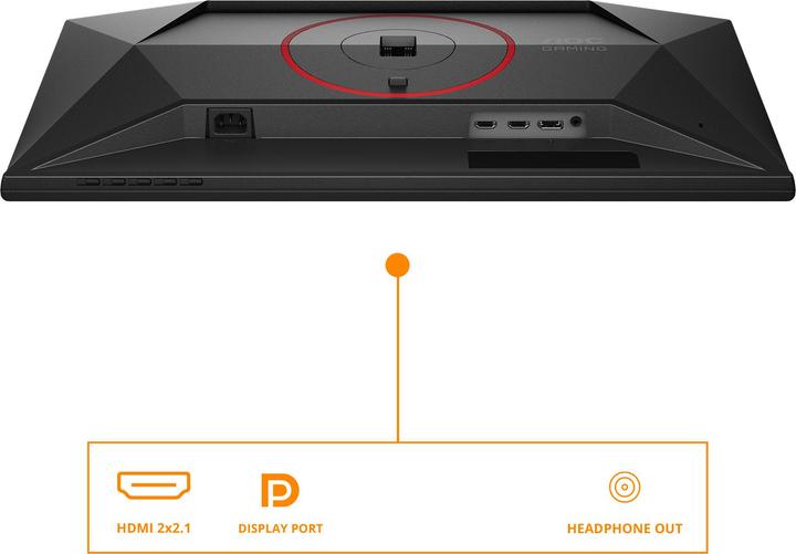 Immagine prodotto AOC Q25G4SR Monitor (2560 x 1440 pixel, 24.50")