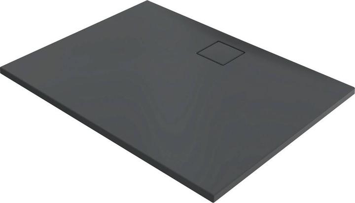 Actual product image Hüppe EasyFlat shower tray, drain long side, rectangular, 1200x800mm