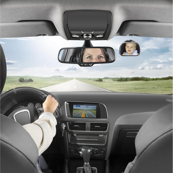 Actual product image Reer ParentsView car safety mirror