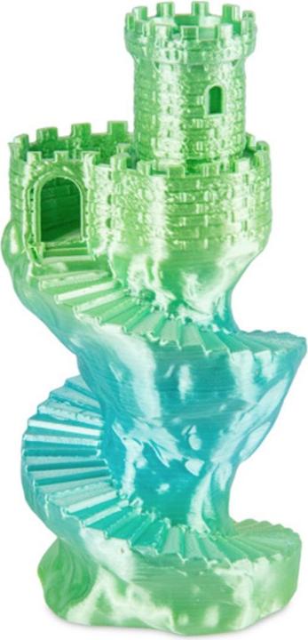 Produktbild Filament PLA Rainbow Ocean Melange 1.75mm 1kg (PLA, 1.75 mm, 1000 g, Mehrfarbig)