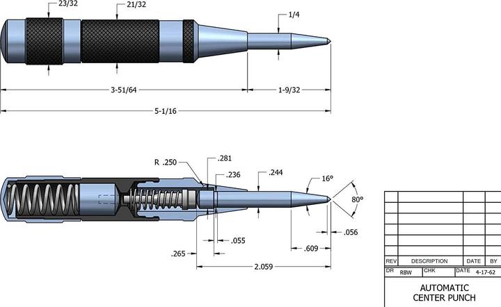 Produktbild Starrett Automatikkörner