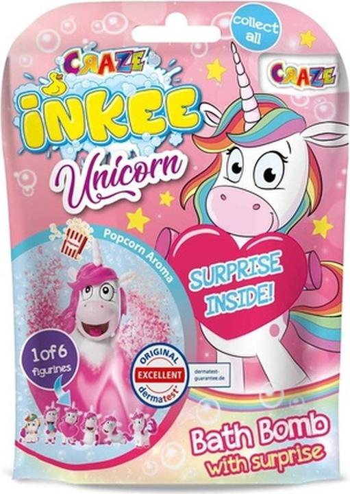 Produktbild Craze Badekugel Inkee: Mit Überraschung – Unicorn (Badekugeln)