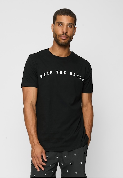 Produktbild Mister Tee MisterTee Spin the Block Tee - 170311 (XS)