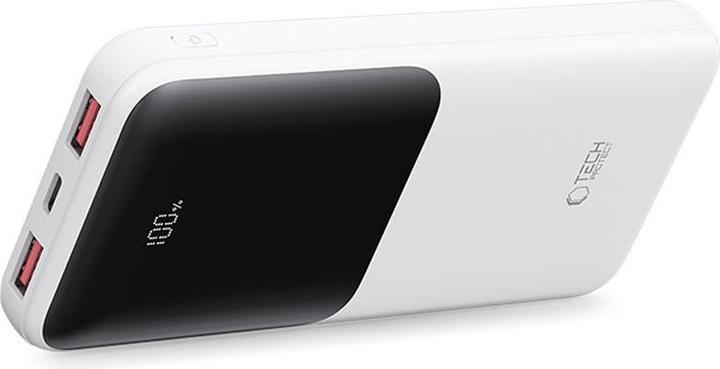 Actual product image Tech-Protect Powerbank PB01 10000mAh 22.5W - white (10000 mAh)
