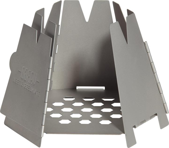 Produktbild Vargo Hexagon Holzofen Edelstahl