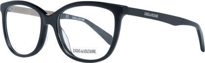 Actual product image Zadig & Voltaire Zadig&Voltaire VZV 085 Women Black Optical Frame Plastic Solid Butterfly Eyewear