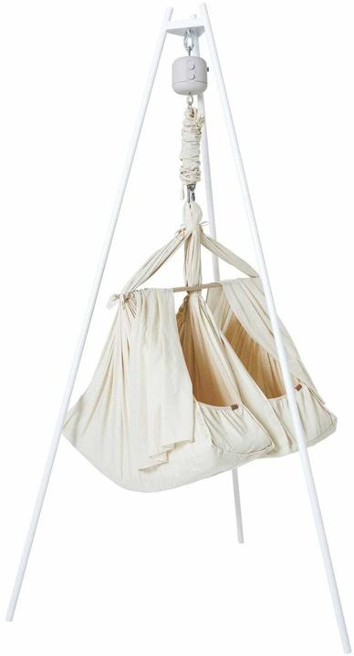 Membantu Set mit Ständer mit Federwiege Zwillinge Premium und Motor LeeLo01 (Cozy Cradle)