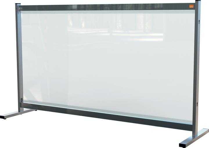 Produktbild Nobo Schreibtischtrennwand Premium Plus 140 x 80 cm Transparent (140 x 80 cm)