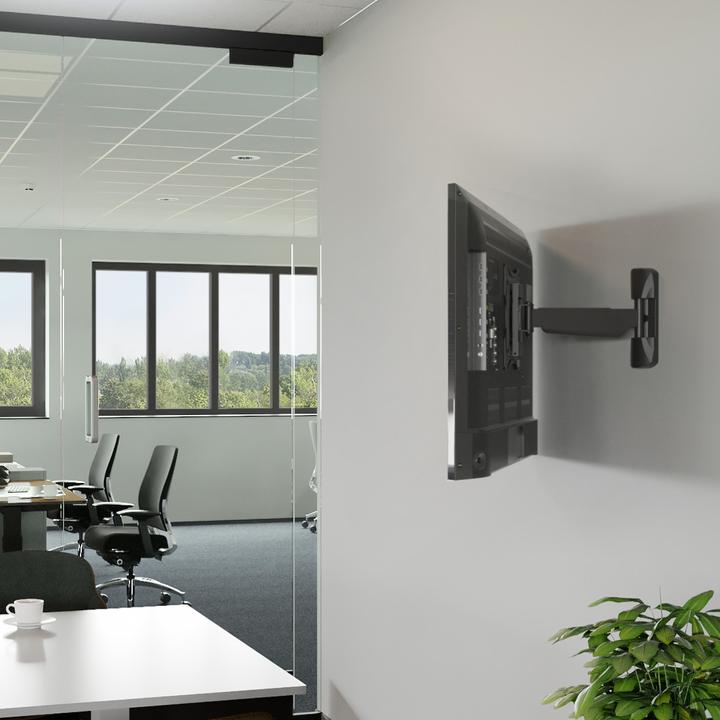 Produktbild Hama TV-Wandhalterung, schwenkbar, neigbar, Diebstahlschutz, 122 cm (48"), 20 kg (Wand, 48", 20 kg)